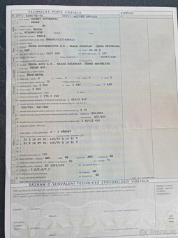 díly z Fabia 1 rok 2002 1,4MPi - 6