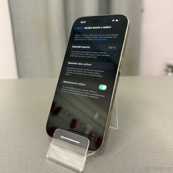 iPhone 14 Pro 128GB gold, 100% baterie, 12 měsíců záruka - 6