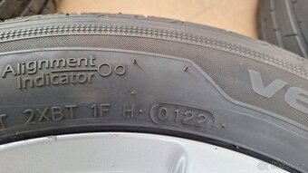 Alu kola Škoda 15" 5x100 letní pneu 185/60 R15 5-6mm Fabia - 6