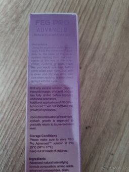 Feg advanced nové ještě účinnější sérum na růst očních řas - 6