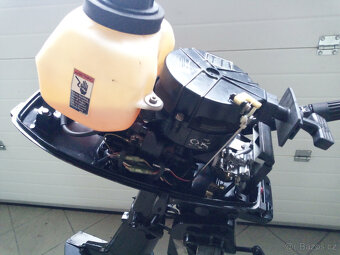 Lodní motor MERCURY 5 2t kr.noha výborný stav - 6