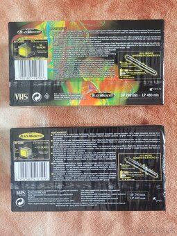 maxell GX-BLACK 240 (VHS kazety - NOVÉ) - 6