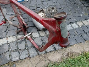 ČZ 175 rám s motorem - 6