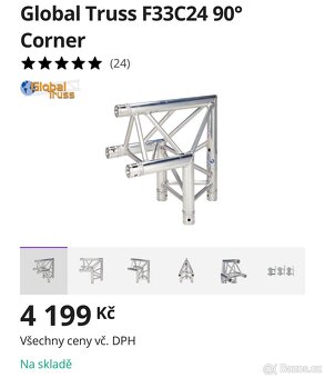Prodám alu Truss trio - 6