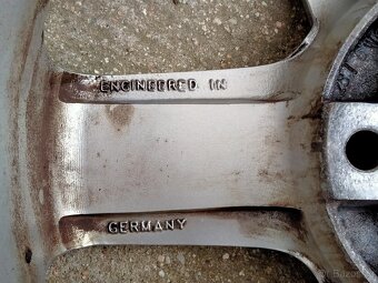 Alu kola Volkswagen, 6,5J x 16, 5x112, ET 38, letní pneu - 6