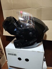 Prodám úplně novou výklopnou helmu na motorku Orz v.M56-57cm - 6