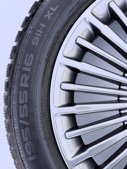 Fiat 500e originální Alu Kola 16” zimní sada 4ks - 6