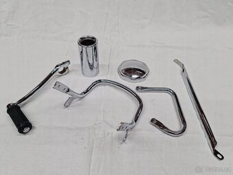 Predám nový zadný blatník, madlá, nosník JAWA 250 350 - 6