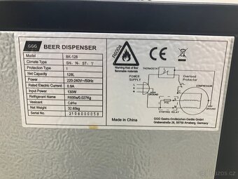 výčepní zařízení 50l sud - 6