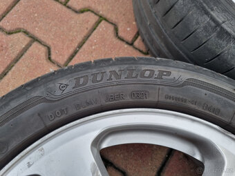 Prodám alu 15 + pneu Dunlop 195/50 - 6