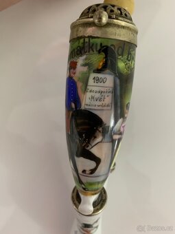 Porcelánová vojenská fajfka - 6