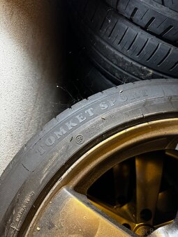 4x Alu kola 5x108 R17 + 4x pneu Tomket 205/50ZR17 - 6