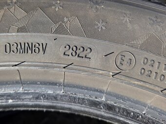 2ks zánovních zimních pneu Semperit Speed-Grip 5 215/55/17 - 6