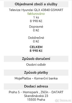 Televize Hyundai QLX 43840 GSMART 43" - 6