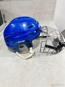 ✅ CCM RESISTANCE - veľkosť M - BLUE + PLEXI COMBO ✅ - 6