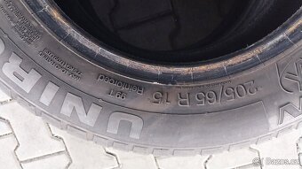 Prodám 2 x letní pneu Uniroyal 205/65/15 - 6