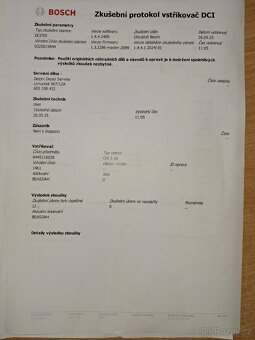 Vstřikovače Mercedes-Benz A6420701287 - 6