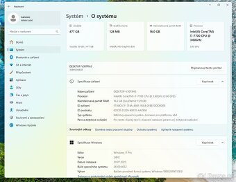 PC Lenovo P320 - Intel i7-7700, 16GB, SSD 512GB, Windows 11 - 6
