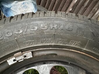 Zimní sada DUNLOP SP WINTER 4D 205/55 R16 (5x112) - 6