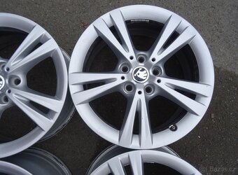 Alu disky origo Škoda, 17", 5x112, ET 54, šířka 7,5J - 6
