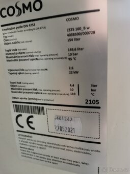 Plynový bojler Cosmo - 6