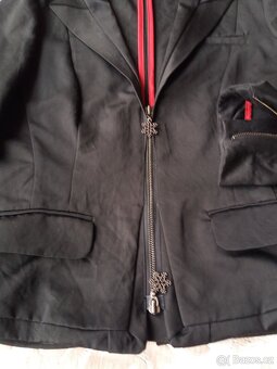 Elegantní dámské sako na zip. Vel. 36 - 6