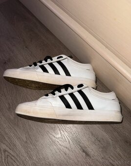 Pánské boty Adidas Matchcourt white core Black gum - 6