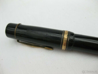 Staré plnicí pero Montblanc - hrot ze zlata 585 - 6