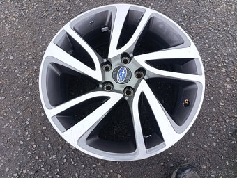 5x114,3 Subaru Levorg 7Jx18" alu disky - 6