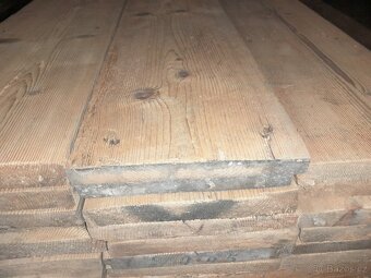 Prodám staré kartáčované fošny. - 6