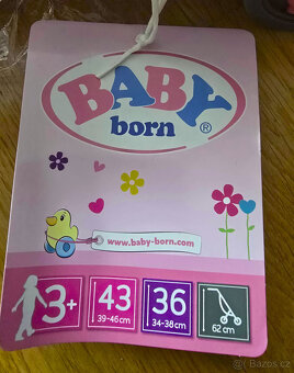 Baby Born Kočárek hole se síťkou - ZCELA NOVÉ - NEPOUŽITÉ - 6