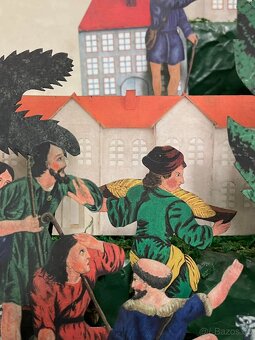 Historický papírový betlém č. 12 - Paseky nad Jizerou - 6