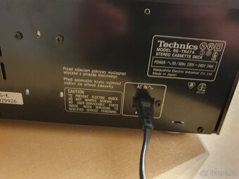 Technics RS-TR474 Double Cassette Deck Dolby B-C/HX PRO ATC - 6
