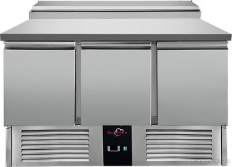 Saladeta / přípravný stůl - 1,36 x 0,7 m - 6