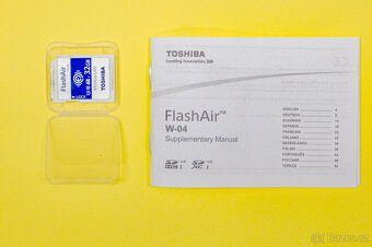 TOSHIBA FlashAir W-04 SD 32GB Wireless LAN - 6