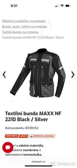 Textilní bunda a kalhoty - 6