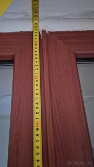 Plastové vchodové dveře z panelového domu 80 cm - 6