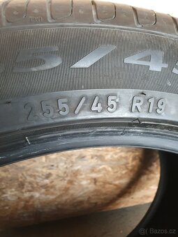 255 45 r 19 vzorek 70% letní pneumatiky R19 255/45 255/45r19 - 6