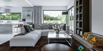 Exkluzivní prodej pozemku s výstavbou luxusní vily s garáží - 6