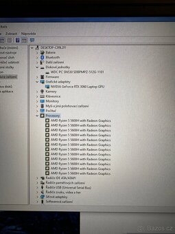 Herní Lenovo Legion 5 17’’ rtx 3060 - 6