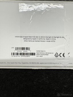 hodinky Apple Watch SE 2 40mm 2023 Hvězdně bílé - záruka - 6