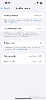iPhone 16e 256GB záruka/sklo/obal - 6