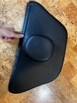 Kosmetické, tatérské polohovací lehátko černé - 6