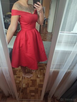 Večerní plesové sváteční koktejlové šaty Chi Chi London - 6