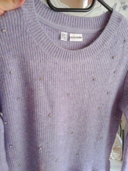 Nádherné a elegantní pletené šaty 38/40 - 6