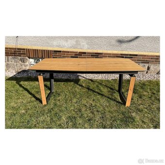 Jídelní rozkládací stůl - Dan 155 cm - 6