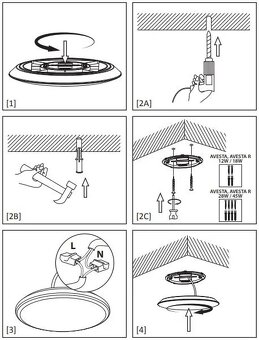 LED svítidla Brilum AVESTA 12W R s pohybovým senzorem, NOVÉ⭐ - 6
