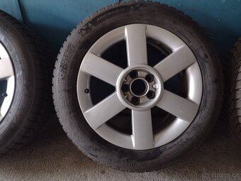 ALU kola 5x100 R16 205/55 zimní - 6