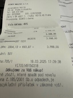 Rohový regál bílý SCONTO - 6
