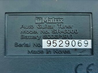 Kytarová ladička Matrix SR-6000 - 6